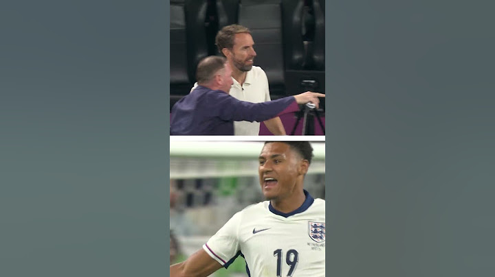 Gareth Southgate reacts to Ollie Watkins' 90th minute game-winner 🏴󠁧󠁢󠁥󠁮󠁧󠁿 #england #euro #southgate