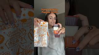 Trying & Ranking Popeyes Sauces #popeyes #popeyeslouisianakitchen #dippingsauce #sauces #fastfood