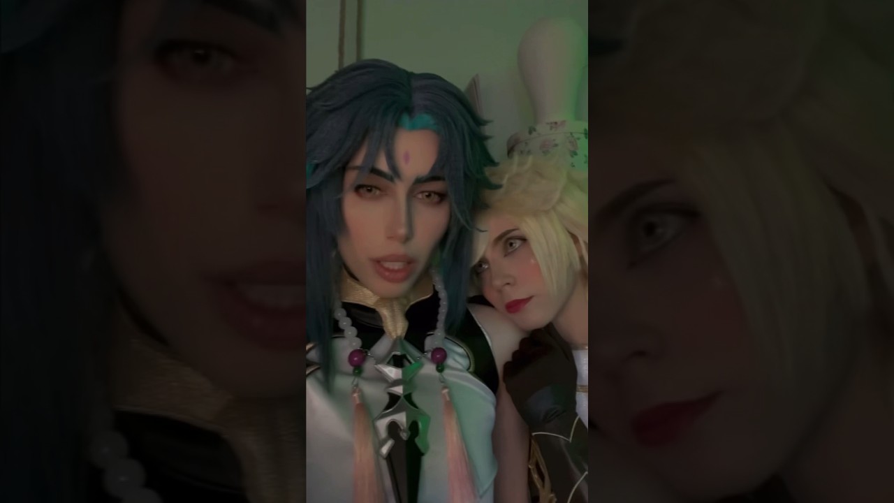 Ur parents r back 😎 #cosplay #genshinimpact #genshinimpactcosplay #xiaother #xiaogenshinimpact