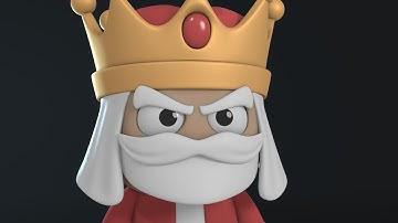 Blender 3D character modeling Timelapse for Beginners 👶 Model Gnome Cartoon 😈 Blender 3D Art