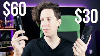 Which is Better?  $30 Versus $60 Cheap Microphone Comparison and Review