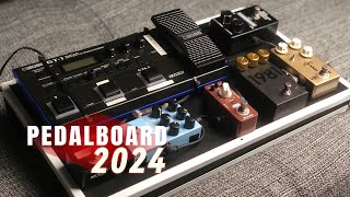 PEDALBOARD 2024 - GT1 e Pedais WORSHIP Setup Br / Rundown 2024