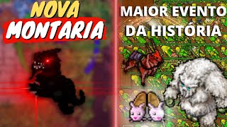 MÍTICO: MAIOR EVENTO | NEW MOUNT | YETI VENEBRA | WAR FERO/NOSSOBRA | ACHIEVEMENT ÉPICO #TibiaDino 🦖