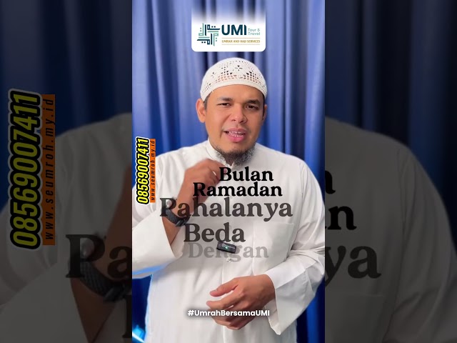 Umroh ramadhan pahala seperti haji bersama rosul #seumrohmyid #travelhajisunnah #travelumrohsunnah