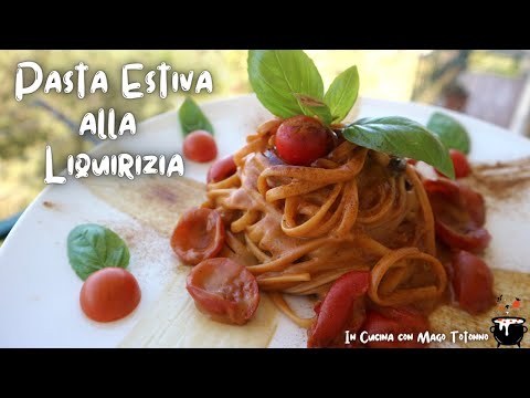 Pasta Estiva alla Liquirizia Amarelli - Ricetta Facile e Veloce