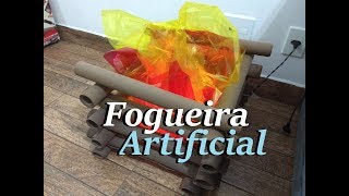 DIY FOGUEIRA ARTIFICIAL l FABIANA VILHEGA