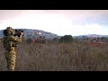 Yesterday, paratroopers destroy two russian T-90 tanks with Javelin missile - Milsim ARMA 3 01
