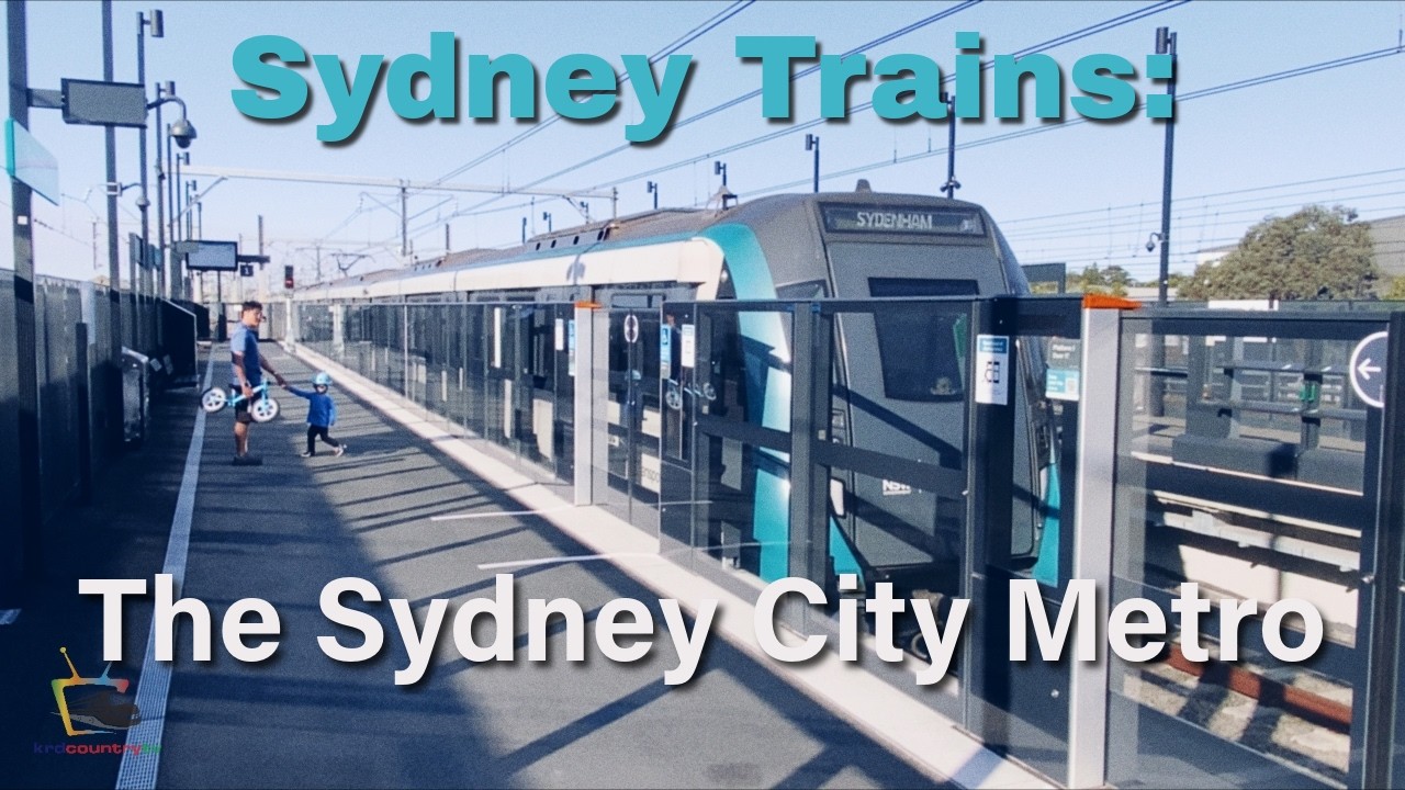 Sydney Trains: the Sydney City Metro - YouTube