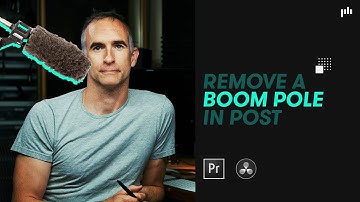 Remove a Stray Boom Mic (and Other Unwanted Objects) in Resolve and Premiere