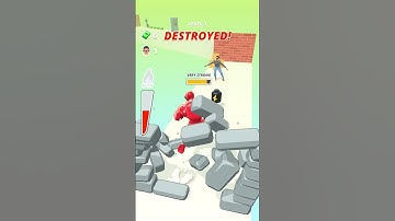 Muscle Rush - Smash Running Level 3 #shorts #gameplay #games