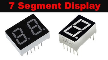 How to Test Seven Segment Display I How to differentiate Common Anode or Cathode for 7 segment