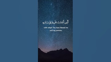 سورة الأحقاف الآية 15 بصوت القارئ محمد الفقيه
