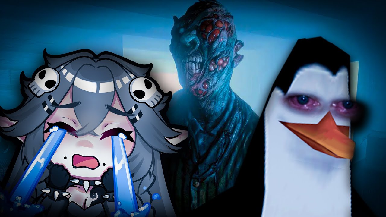 VTuber and Penguin Lose Their Sanity Playing Phasmophobia