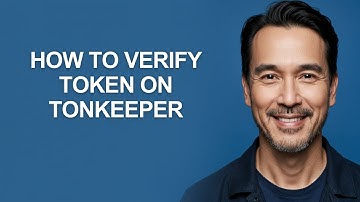 How to Verify Token on Tonkeeper - KevinHowTo