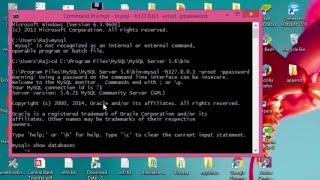 1. How To Open MySql Server Using Command Prompt || Mysql And Command Prompt Tutorial