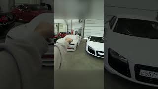 Audi R8 vs Bugatti. Наша Реплика #Shorts