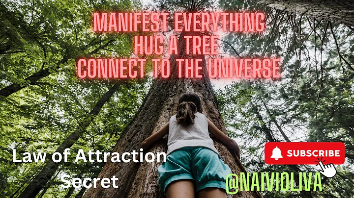 Hug a Tree & Manifest!|Connect to the Universe #lawofattraction Secret|#manifestation #grounding
