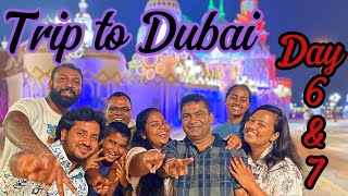 Trip to Dubai -- Day 6 \& 7 | 2024 | Travel With Deneth  #travel #dubai #dubaivlog #globalvillage