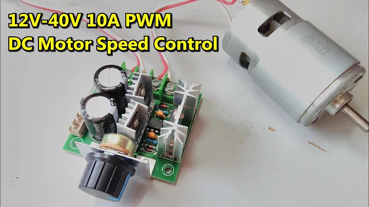 How to Use PWM DC Motor Speed Controller (12V-40V) 10A | POWER GEN