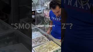 Educating TraxNYC. Not Smoky Topaz, it’s QUARTZ traxnyc traxnycjewelry smokyquartz