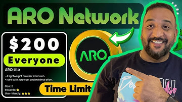 “ARO Network Mining App | Free Crypto Mining| Earn Daily Rewards #ARONetwork #Airdrop #CryptoMining”