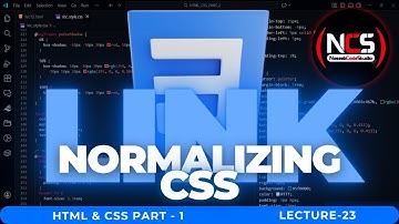 How to Fix Cross-Browser CSS Issues Using Normalize.css | HTML CSS PART 1 Lec23