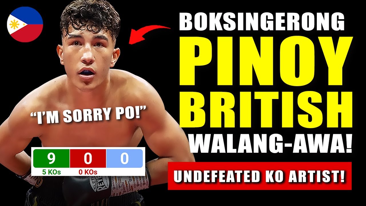 UNDEFEATED HALF PINOY-BRITISH Bagong Aabangan Ngayong 2025!! HALIMAW sa Body Shots NAPAKATINDI!!