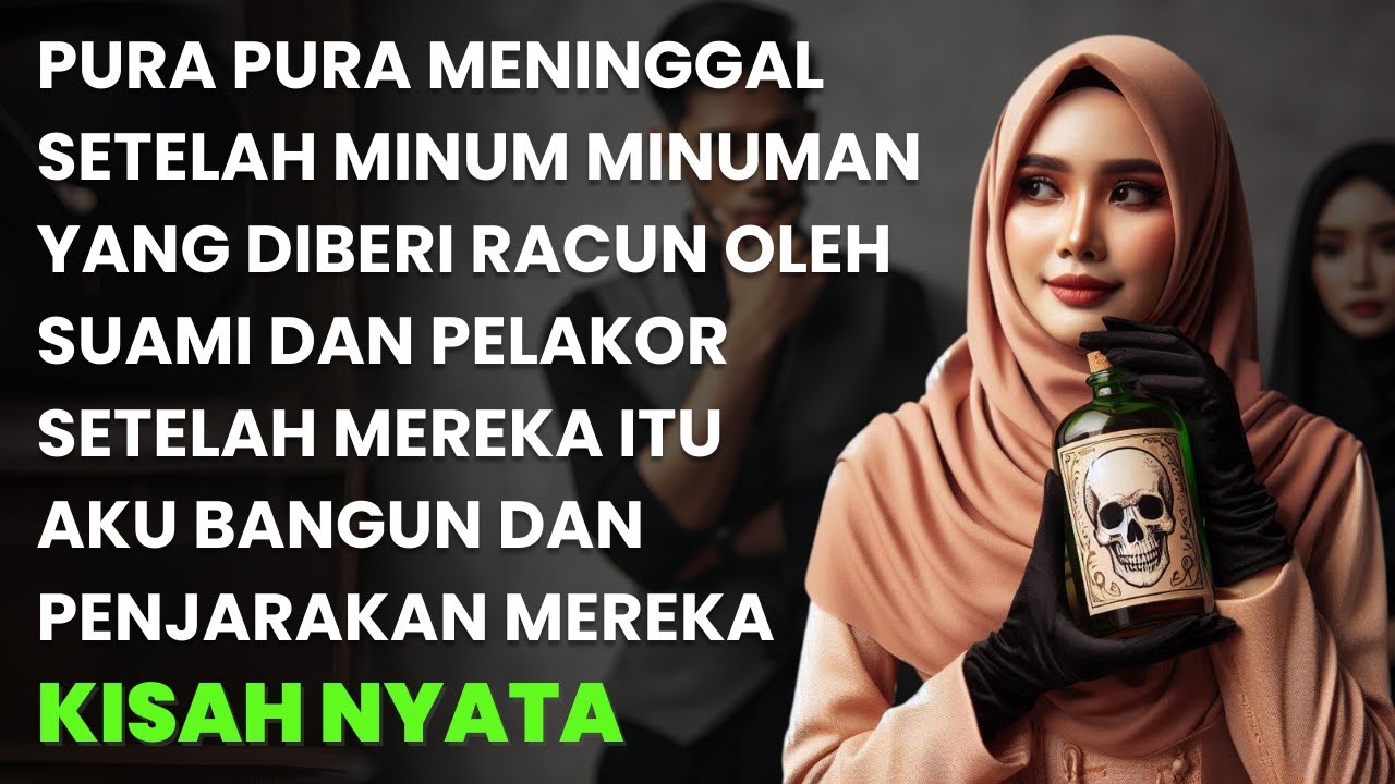 AKU PURA PURA MENINGGAL SETELAH MINUM RACUN DI MINUMAN YANG DIBERI SUAMI DAN PELAKOR ENDINGNYA GINI