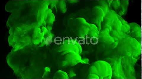 Large Scale Green Smoke | Motion Graphics - Envato elements