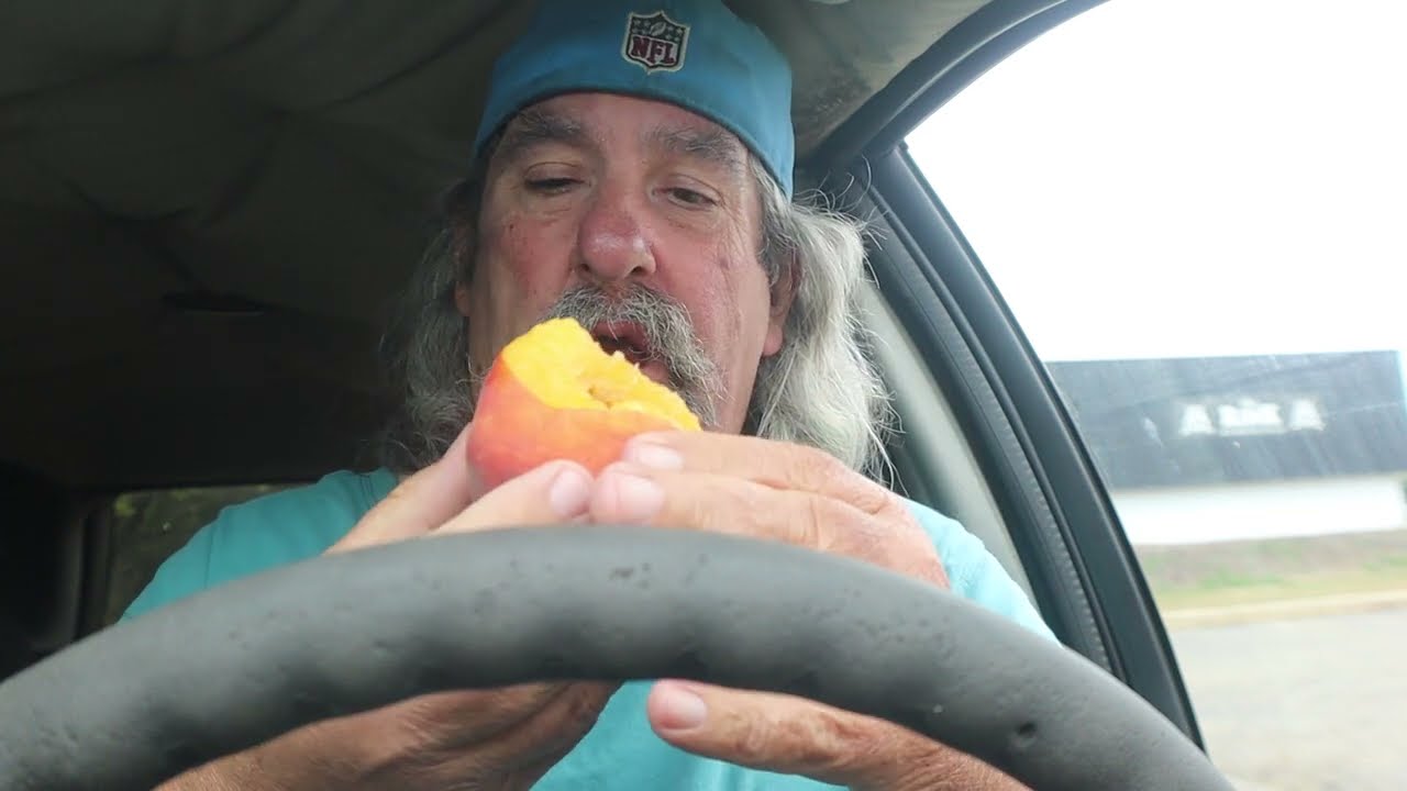 Peach Eating ASMR {No Talking}