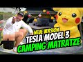 TESBEAUTY - NEUE CAMPING MATRATZE (BESSERE VERSION!) FÜR TESLA MODEL 3 | EFIEBER