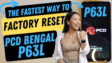 PCD Bengal P63L Factory Reset Hard Reset  - This is the Fastest Way