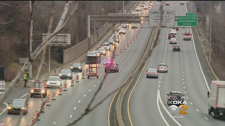 Inbound Parkway East Closed For Construction Work, Detours In Place