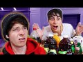 Roommates try strange mystery drinks  colby brock