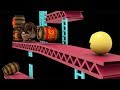 Pacman vs Donkey Kong crazy battle