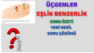Eşlik Benzerlik Konu Özeti Yeni Nesil Soru Çözümü8.Sınıf Matematiklgs 2021
