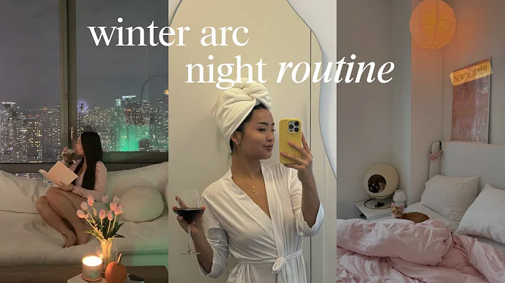 COZY FALL NIGHT ROUTINE 🍂 |  reset routine, self-care tips, grocery restock, and winter arc habits! thumbnail
