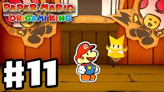 House of Tricky Ninjas! - Paper Mario: The Origami King - Gameplay Walkthrough Part 11