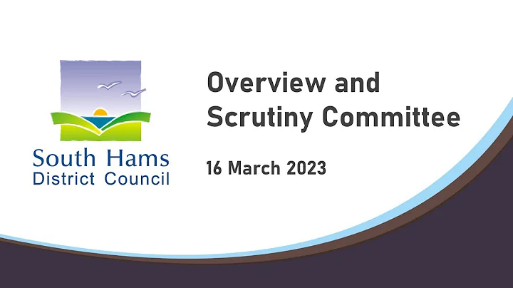 South Hams Overview & Scrutiny Committee - 16th March 2023