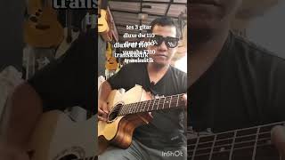 Battle 3 Gitar.. Dluxe Dw 110 Dan Dluxe Df 100 Vs Yamaha F 310 Transkustik Original