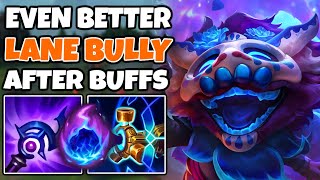 Ziggs Mid just became even MORE of a LANE BULLY after BUFFS