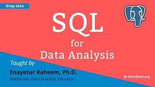 Info-Session  #2: Step into SQL for Data Analysis