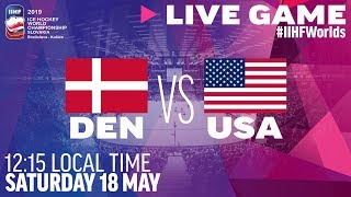 Denmark vs. USA | Full Game | 2019 IIHF Ice Hockey World Championship