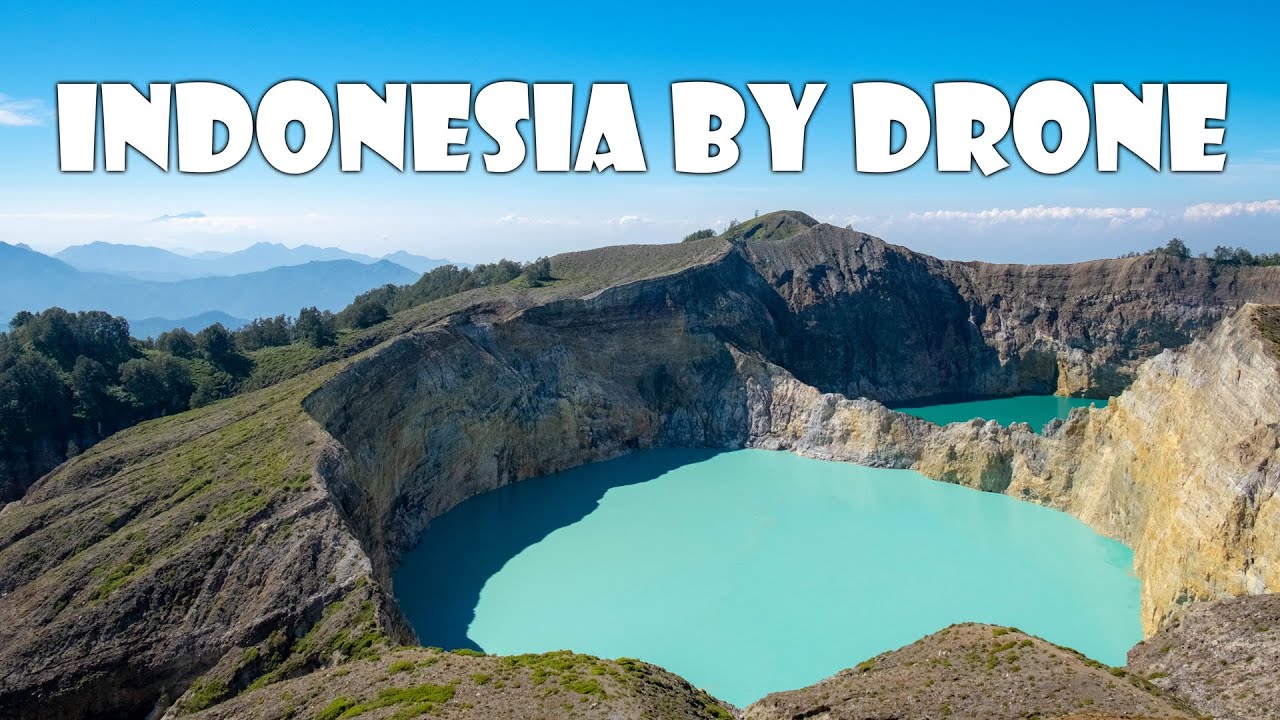 Indonesia by Drone Bali  Lombok Sumbawa Flores Timor  
