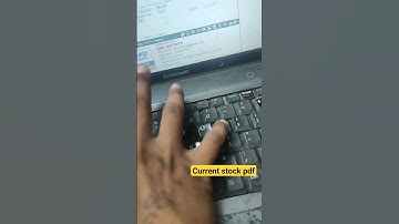 marg current stock pdf export step by step in hindi #shorts #short #youtubeshorts #viral #ytshorts