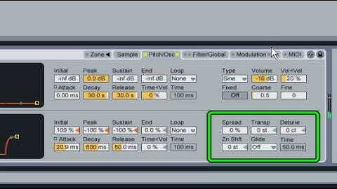 Ableton SAMPLER Software Sampler for Ableton Live
