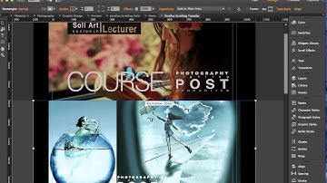 How To Create Parallax Scrolling Motion in Adobe Muse - Creating a Cool Portfolio