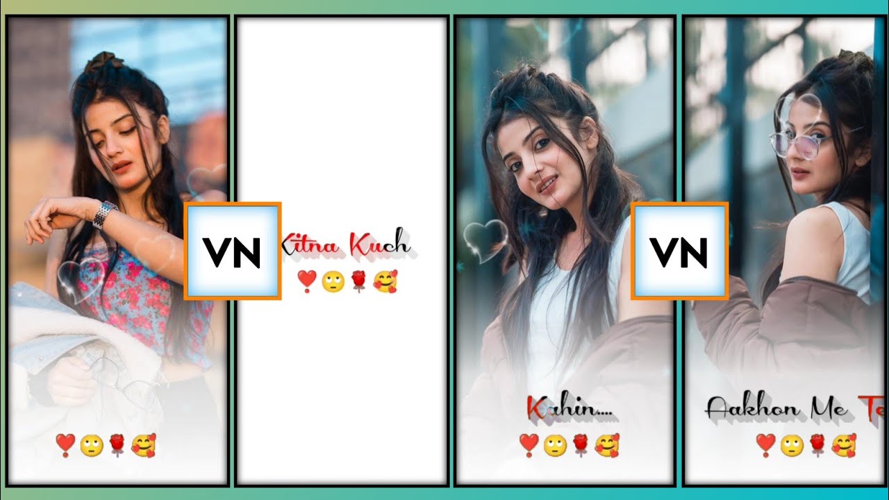 New trending lyrics shake effect status editing, Vn video editor new trend full screen video editing