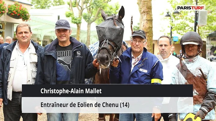 Christophe Alain Mallet, entraneur de Eolien de Ch...