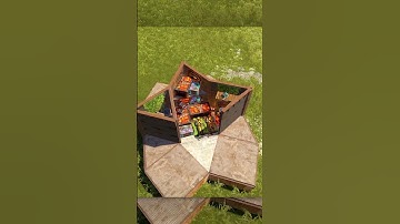 STARTER STAGE. Base with CHEATER PEEK - rust base design